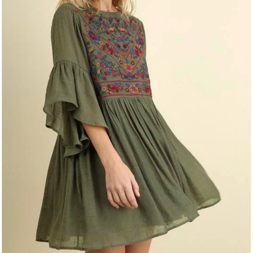 Altar’d State embroidered dress